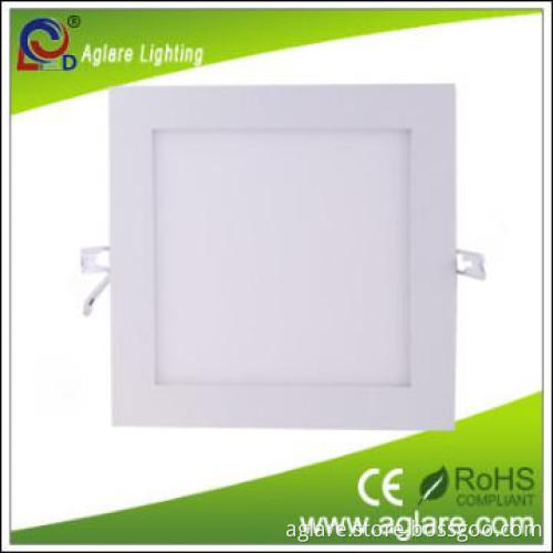 Room lighting Aluminumalloy+PC+PMMA 12W LED Pane ceiling light 220*220